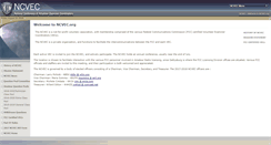 Desktop Screenshot of ncvec.org